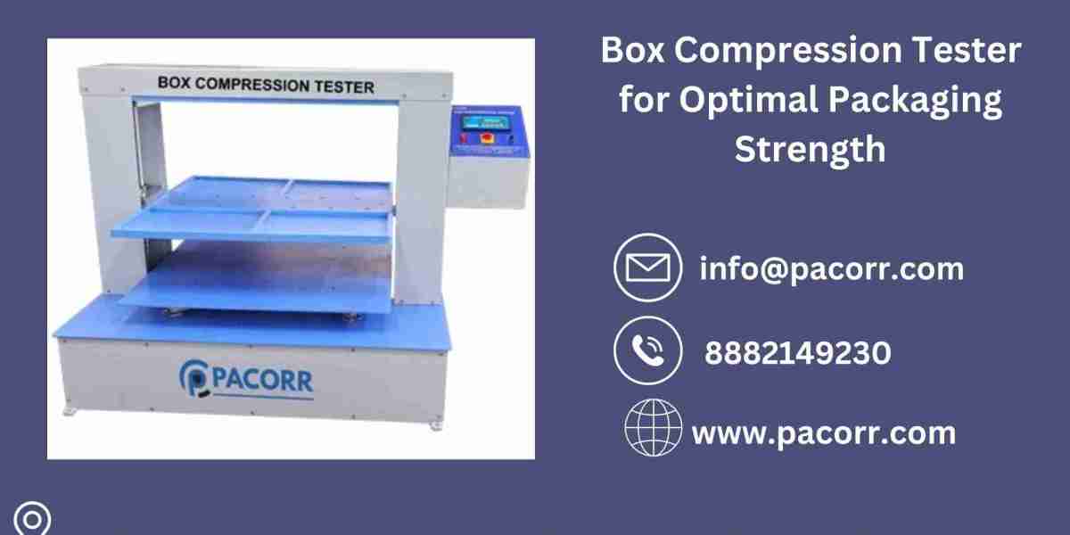 Maximize Packaging Durability with Pacorr's Cutting-Edge Box Compression Tester Technology